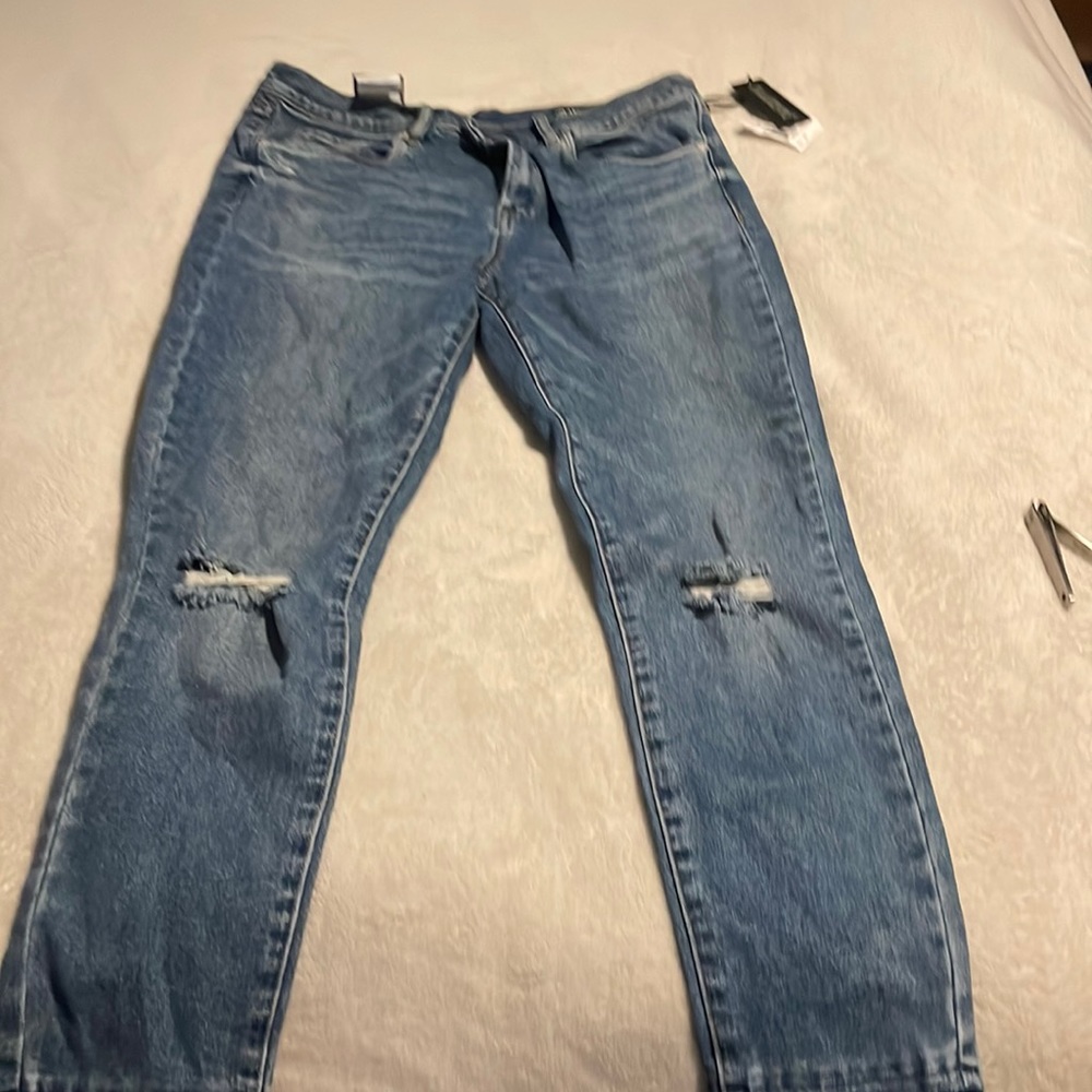 NWT BlankNYC Reade skinny crops in dance off